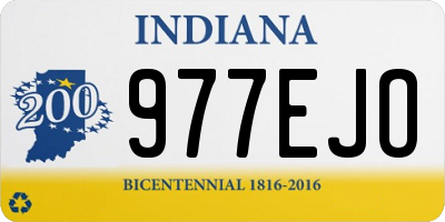 IN license plate 977EJO