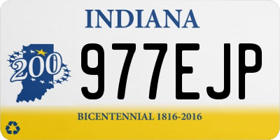 IN license plate 977EJP