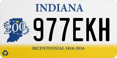 IN license plate 977EKH