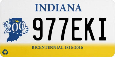 IN license plate 977EKI
