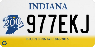 IN license plate 977EKJ