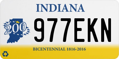 IN license plate 977EKN