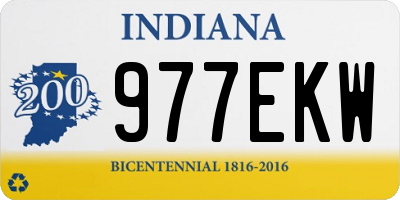 IN license plate 977EKW