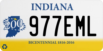IN license plate 977EML