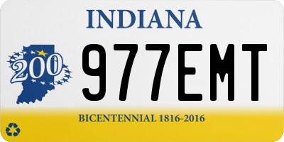 IN license plate 977EMT
