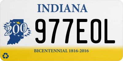 IN license plate 977EOL