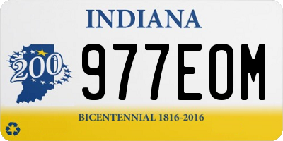 IN license plate 977EOM