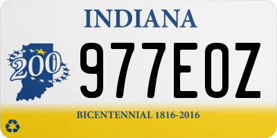 IN license plate 977EOZ
