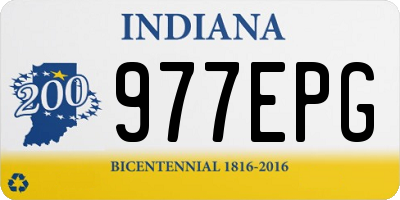 IN license plate 977EPG