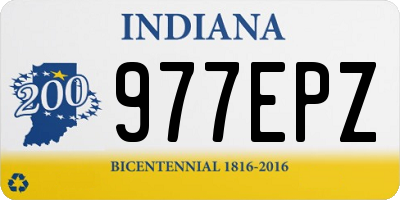 IN license plate 977EPZ