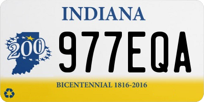 IN license plate 977EQA