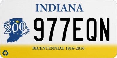IN license plate 977EQN