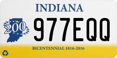 IN license plate 977EQQ