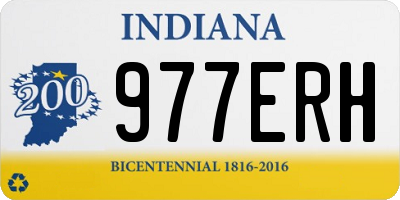 IN license plate 977ERH