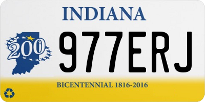 IN license plate 977ERJ