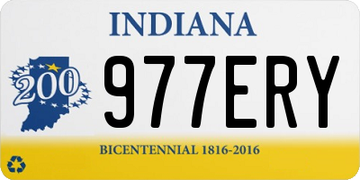 IN license plate 977ERY