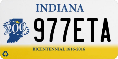 IN license plate 977ETA