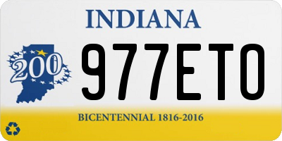 IN license plate 977ETO