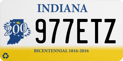 IN license plate 977ETZ