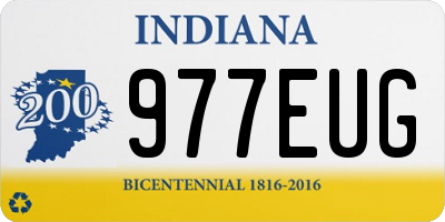 IN license plate 977EUG