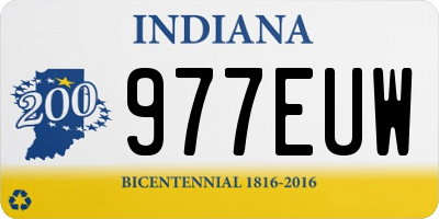 IN license plate 977EUW