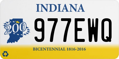 IN license plate 977EWQ