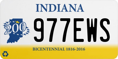 IN license plate 977EWS