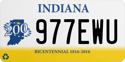 IN license plate 977EWU