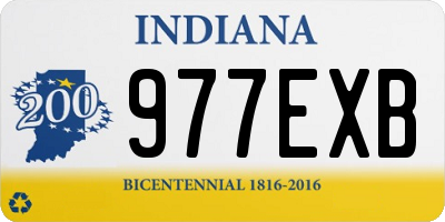 IN license plate 977EXB