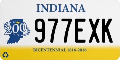 IN license plate 977EXK