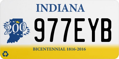 IN license plate 977EYB