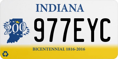 IN license plate 977EYC