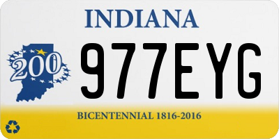 IN license plate 977EYG