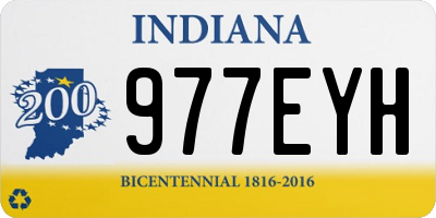 IN license plate 977EYH
