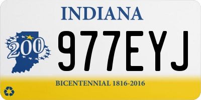 IN license plate 977EYJ