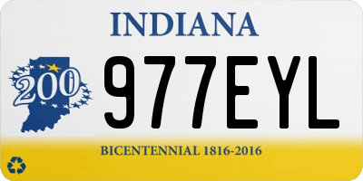 IN license plate 977EYL