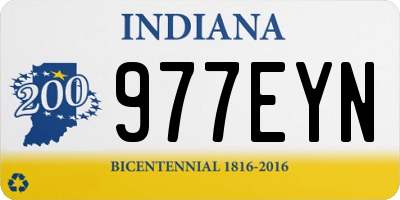 IN license plate 977EYN