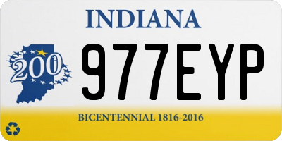 IN license plate 977EYP