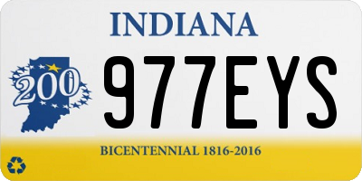 IN license plate 977EYS