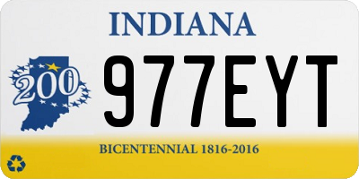 IN license plate 977EYT