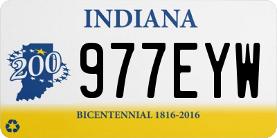 IN license plate 977EYW