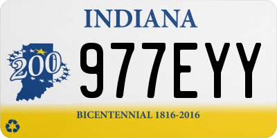 IN license plate 977EYY