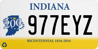 IN license plate 977EYZ
