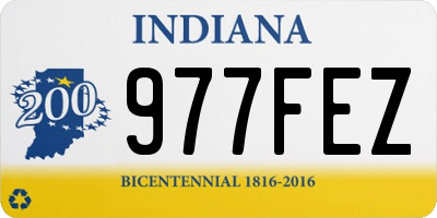 IN license plate 977FEZ