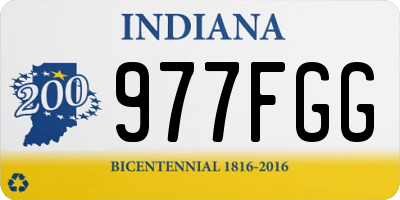 IN license plate 977FGG