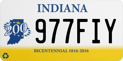IN license plate 977FIY