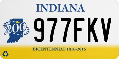 IN license plate 977FKV