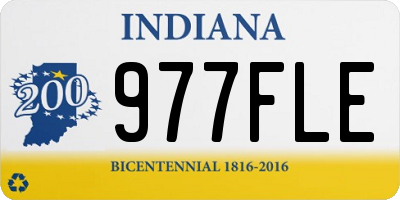 IN license plate 977FLE