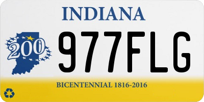 IN license plate 977FLG