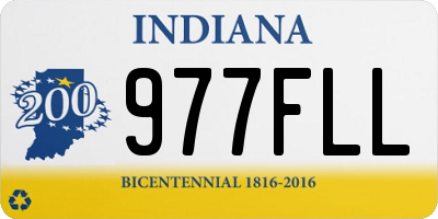 IN license plate 977FLL